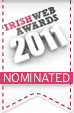 Nominated for the Irish Web Awards 2011